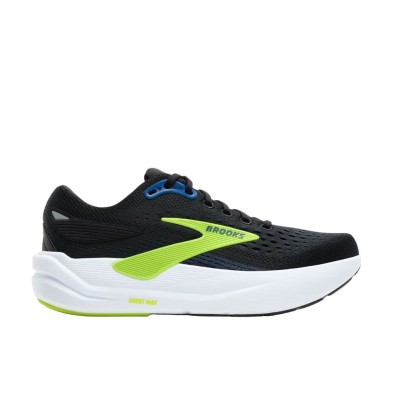 Zapatillas Brooks Ghost Max 3 hombre Black/ Navy/ Acid Lime comodidad y protección