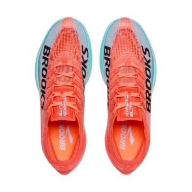 Zapatillas Brooks Hyperion Elite 5 Unisex Pink Clay/ Atomizer Blue par