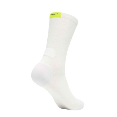 Calcetines Hoka para correr Clifton media caña Crw Run Sock unisex White