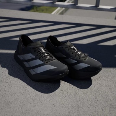Zapatillas Adidas Adizero Adios Pro 4 Hombre Core Black/ Iron Metallic/ Carbon para batir récords