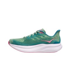 Zapatillas Hoka Mach 6 mujer Jadeite/ Alpine Blue espuma ligera y resistente