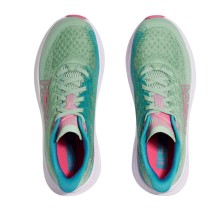 Zapatillas Hoka Mach 6 mujer Jadeite/ Alpine Blue par veloces y cómodas