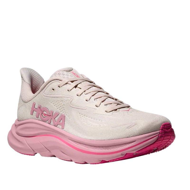 Zapatillas Hoka Clifton 10 mujer Rose Cream/ Dried Rose