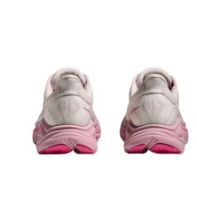 Zapatillas Hoka Clifton 10 mujer Rose Cream/ Dried Rose talón rediseñado