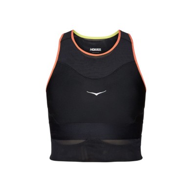 Sujetador deportivo Hoka Race Day Bra Black