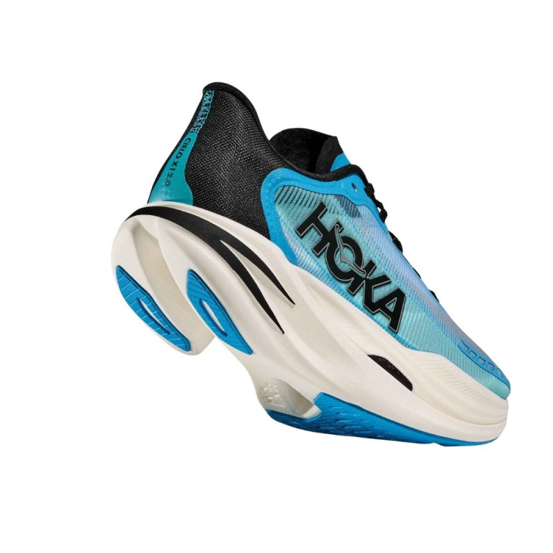 Zapatillas Hoka Cielo X1 Unisex Azul| Running asfalto