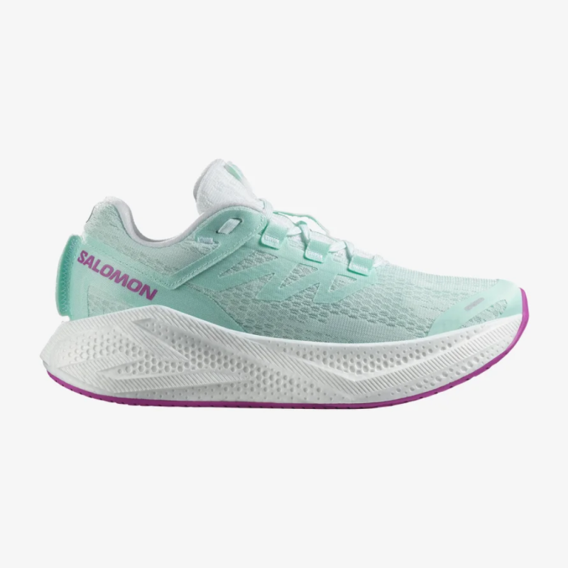 Zapatillas Salamon Aero Glide 3 mujer Bay / White / Willowherb