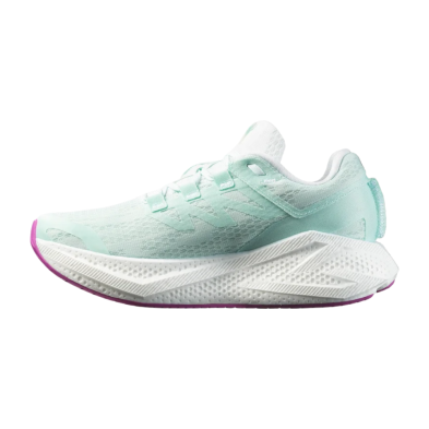 Zapatillas Salamon Aero Glide 3 mujer Bay / White / Willowherb perfil