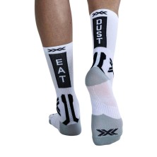 Calcetines X-Bionic X-Socks Bike Perform Crew Arctic White/ Opal Black eat dust