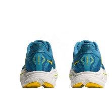 Zapatillas Hoka Clifton 10 hombre Alpine Blue/ Foggy Night talones reforzados
