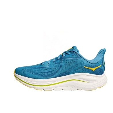 Zapatillas Hoka Clifton 10 hombre Alpine Blue/ Foggy Night ideales para largas distancias