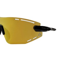 Gafas Eassun Armour Black con lente dorada