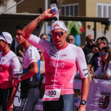Gafas Eassun Fartlek blanco brillante con lente plateada perfectas para running, triatlón y bici