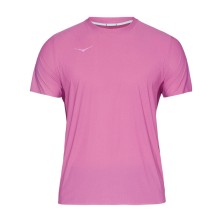 Camiseta M/corta Hoka Airolite Run hombre Beet Root