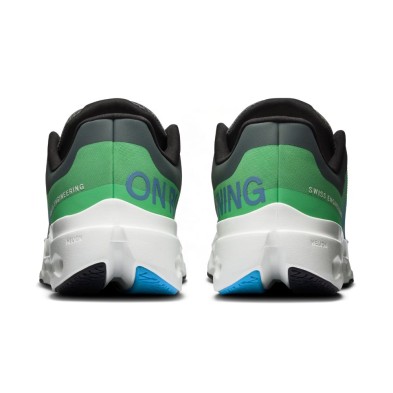 Zapatillas On Running Cloudsurfer Next Hombre Honeydew/ Ivory talones verde azul gris