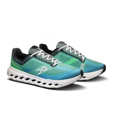 Zapatillas On Running Cloudsurfer Next Hombre azul y verde