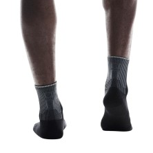 Calcetines On Running Performance Run Sock Mid Black/ Eclipse acolchados