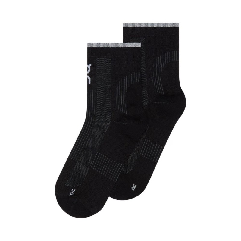 Calcetines On Running Performance Run Sock Mid Black/ Eclipse