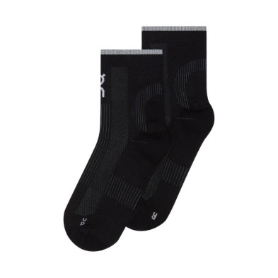 Calcetines On Running Performance Run Sock Mid Black/ Eclipse