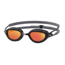 Gafas de natacion Predator Titanium Grey-Black /Orange mirror