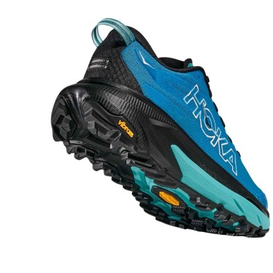Zapatillas Hoka Mafate 5 Mujer Skyward Blue/ Black amortiguación mullida para trail