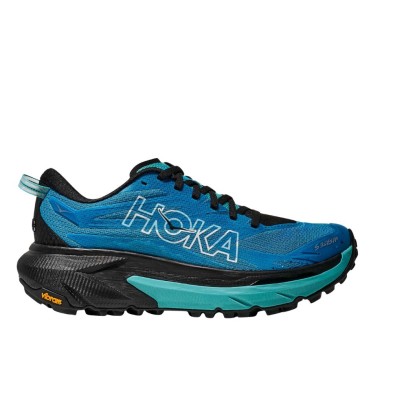 Zapatillas Hoka Mafate 5 Mujer azul compatiblidad con polainas