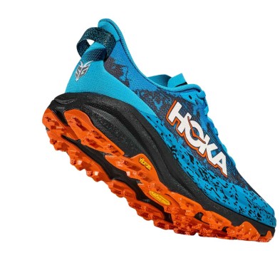 Zapatillas Hoka Speedgoat 6 Hombre Skyward Blue/ Black suela vibram