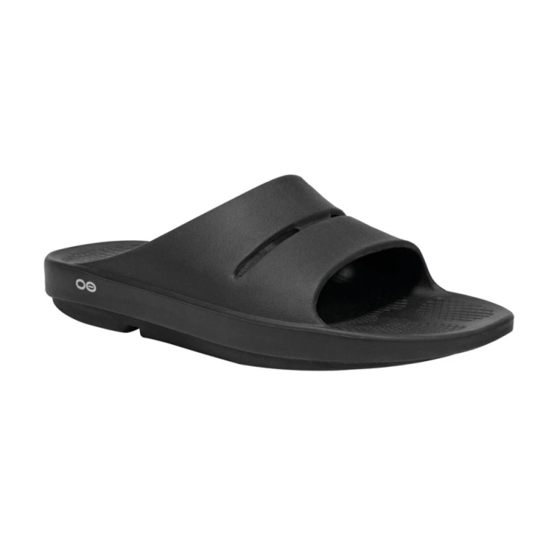 Sandalias OOFOS OOAHH Recovery Unisex Black
