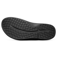 Sandalias OOFOS OOAHH Recovery Unisex Black suela