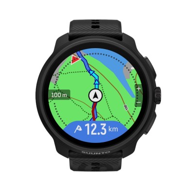 Reloj Deportivo GPS Suunto Race 2 negro mapa de alto contraste