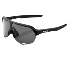 Gafas 100% S2 soft Tact Black con Smoke lens