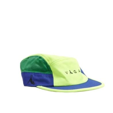 Gorra Running Vaga Club Cap amarillo neon, verde, azul y azul marino