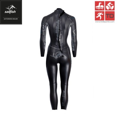 Neopreno Sailfish Ultimate IPS Plus 4 mujer detrás
