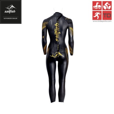 Neopreno Sailfish G-Range 9 mujer negro amarillo