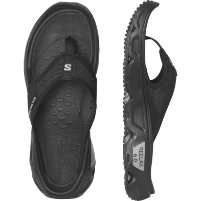 Sandalias recuperación Salomon Reelax Break 6.0 hombre Black/ Black/ Alloy