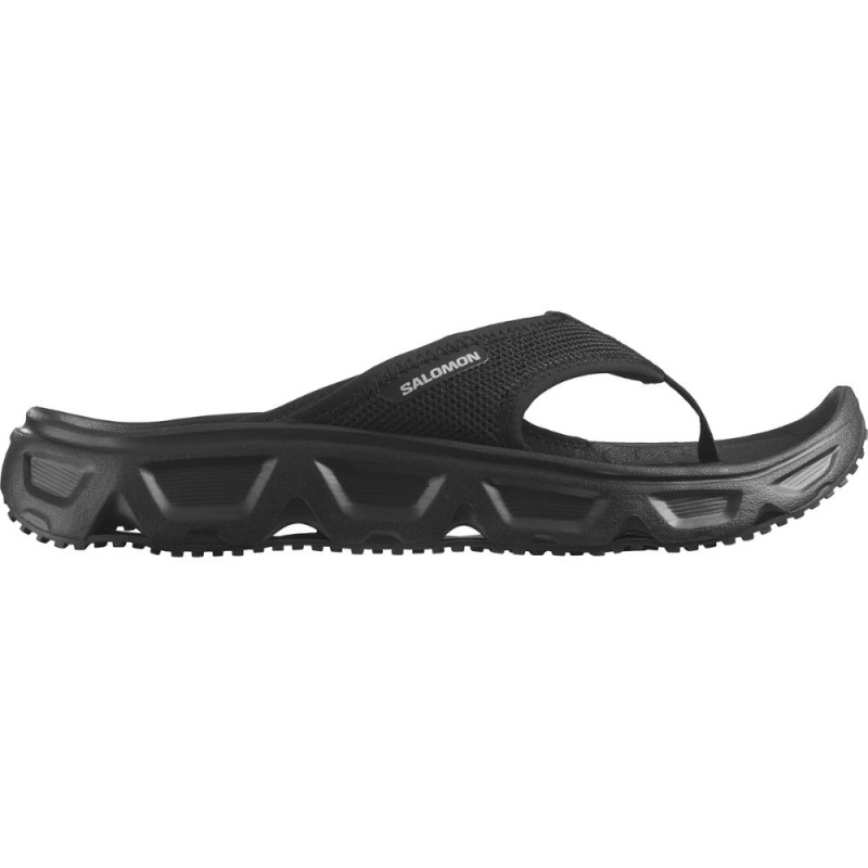 Sandalias Salomon Reelax Break 6.0 hombre Black/ Black/ Alloy zapatillas de recuperación para hombre