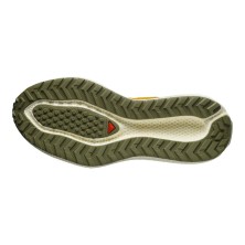 Zapatillas Salomon Aero Glide 3 Grvl hombre Spicy Mustard/ Vanilla Ice/ Deep Lichen Green suela gravel running contagrip