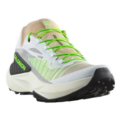 Zapatillas Salomon Genesis mujer White/ Oxford Tan/ Green Gecko
