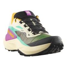 Zapatillas Salomon Genesis mujer Transparent Yellow/ Black/ Willowherb
