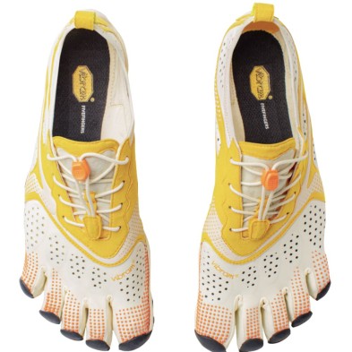 Zapatillas Fivefingers V-RUN Ivory/ Yellow