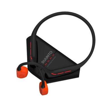 Auriculares Suunto Wing 2 Coral Red base de carga