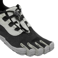 Zapatillas Vibram Fivefingers V-RUN Retro Black/Grey 5 toe look clásico
