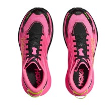 Zapatillas Hoka Mafate 5 Hombre Neon Rose/ Black par  empeine elástico y dinámico par