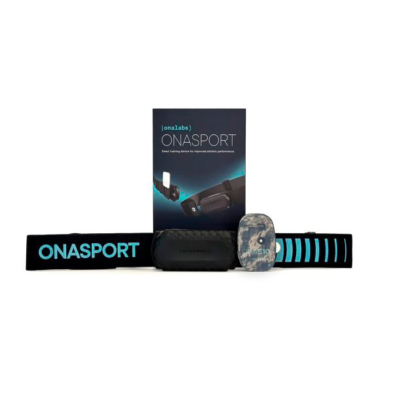 Dispositivo deportivo de mediación en sudor Onasport Lab caja