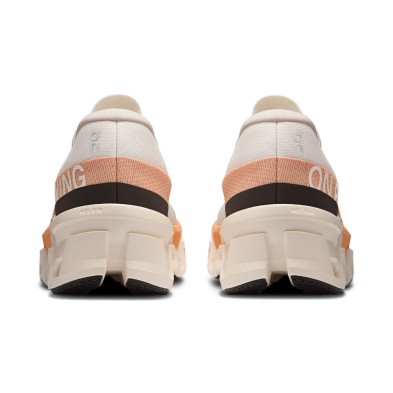 Zapatillas On Running Cloudmonster 2 mujer Ivory/ Tangerine drop 6 mm