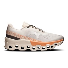 Zapatillas On Running Cloudmonster 2 mujer Ivory/ Tangerine