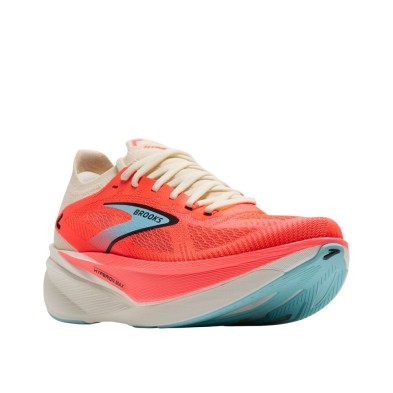 Zapatillas Brooks Hyperion Max 3 Mujer Coconut/ Fiery Coral/ Atomizer