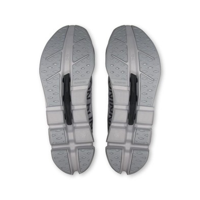 Zapatillas  On Running Cloudflow 5 Hombre Alloy/ Rock Agarre en el antepié para añadir sujeción durante el despegue