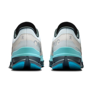 Zapatillas On Running Cloudflow 5 Mujer Artic/ Stone talones drop 6mm