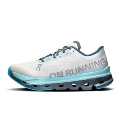 Zapatillas On Running Cloudflow 5 Mujer Artic/ Stone con entresuela Helion HF